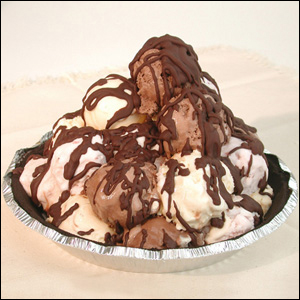 Studio Photography of Ice Cream Pie by Dynamic Digital Advertising