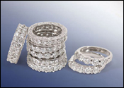 Digital Photography of Belfiore's Diamond  Rings