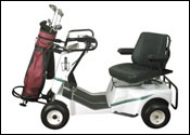 Product Photography of Golf Cart for Golf Xpress