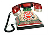 High Resolution Photography of Coca Cola Telephone