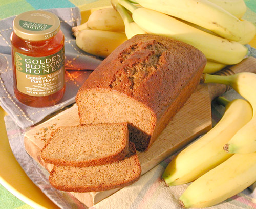 Digital photography of banana loaf - food photography