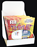 A point of sale display packaging unit digitally photographed by DDA for Rit Clothing Dye - Product photography