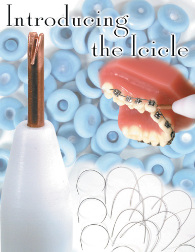 Digital photography of the icicle - Product photography